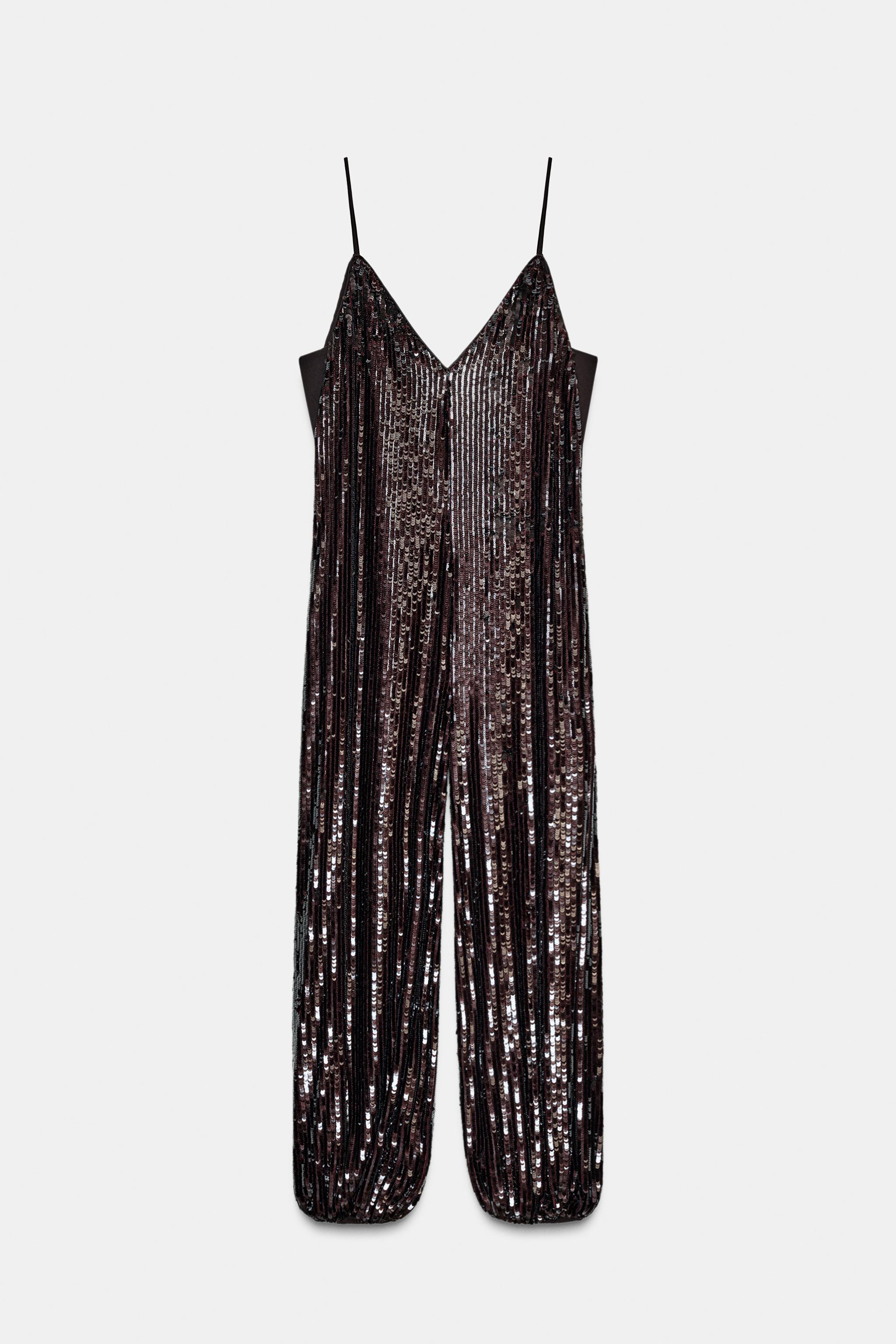ZW COLLECTION LIMITED EDITION SEQUIN BALLOON JUMPSUIT